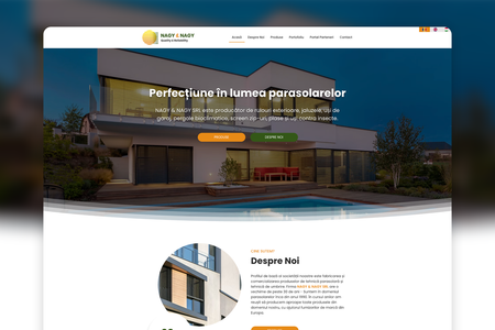 NAGY & NAGY SRL: Project includes Web Design & Development on Wix and Custom Coding Wix Velo.