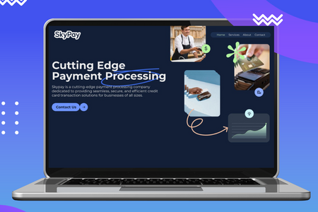 Sky Pay SaaS: Branding & Website by MX Web Design 