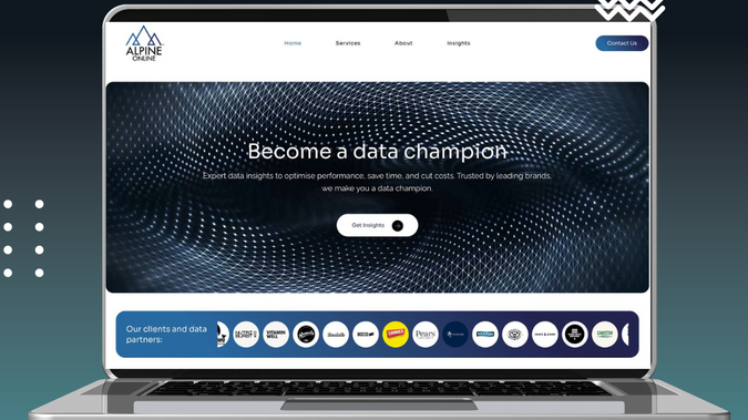 Alpine Online: New Website For Alpine Online. Data Insight Experts