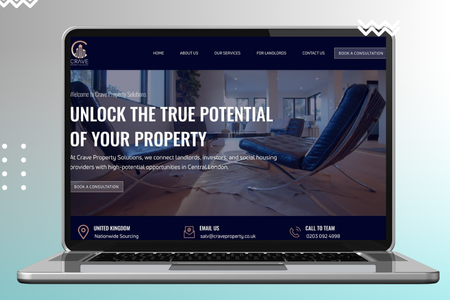 Crave: Branding & Website Created by the MX Web Design team 
