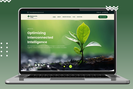 Bio Diversity: Wix Studio custom build & branding from Max