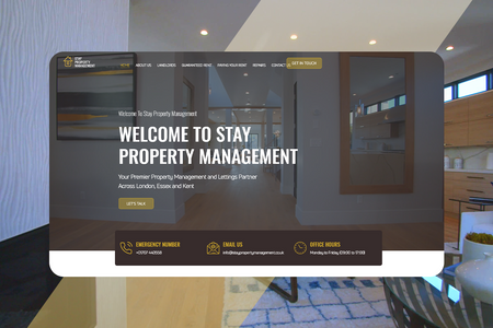 Stay Property: Stay Property website & branding 