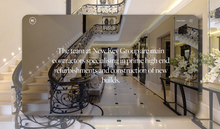 Newkey Group - High End Construction: New Website & Branding