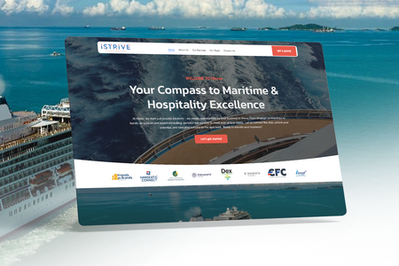 iStrive Consultancy: A fully custom-built Wix Studio site, redesigned from Wix Editor without using a template.