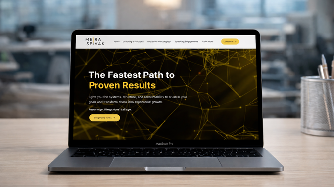 Meira Spivak: Case Study: Scaling Meira Spivak’s Digital Presence 🚀
🔗 https://www.meiraspivak.com/

The Client

🧠 Meira Spivak
A high-performance business coach focused on helping founders and operators achieve rapid, measurable growth through systems, structure, and accountability.

The Challenge

Meira needed a sharp, authoritative website that clearly communicated her value proposition, positioned her as a premium coach, and converted visitors into high-intent enquiries. The existing messaging needed tightening to remove noise and clearly articulate outcomes, not just ideas ⚡

Our Solution

✅ Built a clean, high-impact website in Wix Studio
🧩 Clarified messaging around systems, structure, and results
🎯 Structured the site to guide users towards action and conversion
📱 Fully responsive for mobile, tablet, and desktop
🔍 SEO-focused foundations to support long-term visibility
📩 Clear calls-to-action for applications and consultations

The Results

📈 Improved clarity and authority across the brand
🔥 Higher-quality leads with stronger intent
🧠 A website that supports scalable growth and premium positioning

Client Feedback

“MX Web Design helped turn a complex offer into something clear, confident, and results-driven. The site finally reflects the level of work I do and converts far better than before.”