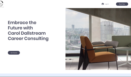Carol Career Consulting: Client's goal was to have a budget-friendly site that clearly explains what she does and provides an opportunity for her clients to pay for her services through her site.
Created a one-page site with dedicated sections
Connected an Anchored Menu to each section (acts like pages)
Set up Pricing section that hooks to clients shopping cart and CRM
Connected client's back-end dashboard to track her clients, payments, and invoicing