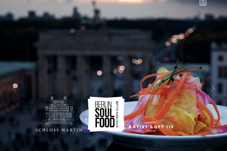 Berlin Soul Food: BerlinSoulFood - der besondere Catering Service in Berlin, mit mehreren Standorten und ausgezeichneter, gastronomischer Qualität. Mit einer ebenso besonderen Website, designed by DMorpheus, als Nachfolge der ehemaligen Wordpress-Website.