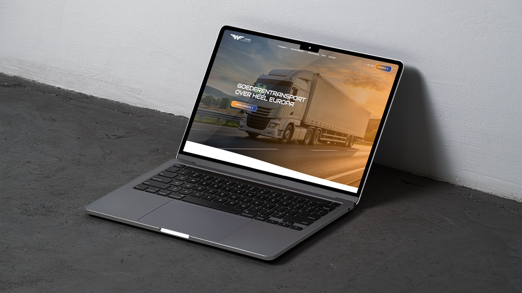Wings Logistics: Webdesign | Meertalig
