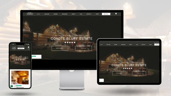 Wix Studio: Luxury Vacation Rental: Welcome to our Wix Studio-built website for a Luxury Vacation Home client. This website is meticulously designed to showcase their stunning property and provide a seamless booking experience for their guests.

As you arrive on our website, you will be captivated by the visually stunning homepage that embodies luxury and relaxation. The sophisticated and elegant design sets the stage for the extraordinary experiences that await you in their vacation home.

We also take pride in our integrated trip advisor testimonial section. The glowing reviews from our satisfied guests serve as a testament to the client's exceptional service and unwavering commitment to exceeding expectations.

We invite you to explore this website and discover the epitome of luxury vacation experiences. \ Welcome to our world of luxury and indulgence.