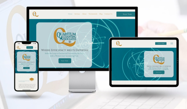 Wix Studio: Accounting/Bookkeeping Site: K Marketing built this Wix Studio website for an accountant/bookkeeper. It has a professional design, clear call-to-action, and comprehensive service information. It includes client testimonials and certifications. The website is mobile-friendly and displays contact information for easy communication. Overall, it effectively showcases the accountant/bookkeeper's expertise and successful track record.