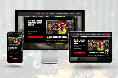 Non-Profit Website : The website www.jointhefd.com offers several notable features:

1. Responsive Design: The website is designed to adapt to different screen sizes, ensuring a seamless user experience across desktop, tablet, and mobile devices.

2. Clear Navigation: The site has a well-organized and intuitive navigation menu, making it easy for visitors to explore different sections and find the information they are looking for.

3. Engaging Visuals: www.jointhefd.com utilizes visually appealing graphics, images, and videos to capture the attention of visitors and effectively communicate its message.

4. Contact Forms: The website includes contact forms, allowing users to easily get in touch with the departments.

5. SEO Optimization: The website is optimized for search engines, implementing strategies to improve its visibility and organic rankings in search engine results.

6. Analytics and Tracking: The website has analytics and tracking tools in place to monitor visitor behavior, traffic sources, and other key metrics, allowing for data-driven decision-making and continuous improvement.

These features collectively contribute to an engaging, user-friendly, and informative experience for visitors to www.jointhefd.com.