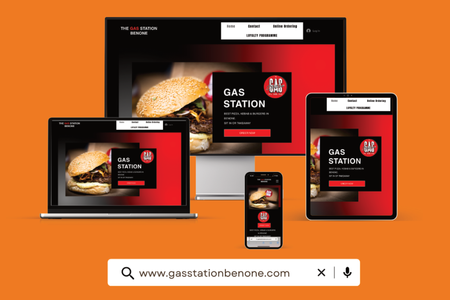 GAS STATION: A second site for this particular client the gas station has been operating for just over 12 months and the site integrates Wix restaurants for online ordering. Wix payments for accepting payments and we have also integrated a loyalty scheme onto the site.