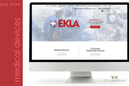 EKLA: EKLA site provides immediate access to medical supplies.  Shop online, connect with sales person, view sales sheets or visit product pages for complete details and images.