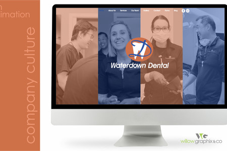 Waterdown Dental: Waterdown Dental is a fun, personal, energetic site with lots of animation reflecting the culture of their clinic.