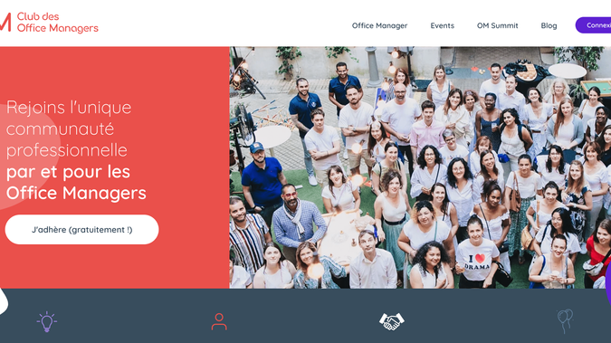 Club OM: Site participatif pour la communauté des Office Managers