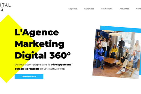 Digital Keys: Refonte du site de Digital Keys - agence spécialisée dans le marketing digital