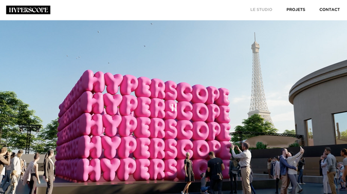 HYPERSCOPE : Refonte de site sur Wix Studio pour ce leader français en aménagement d'espaces 