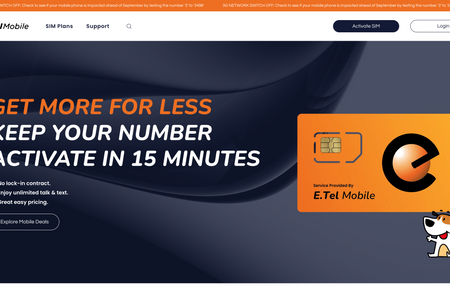 E.Tel Mobile: Designed By WIX STUDIO