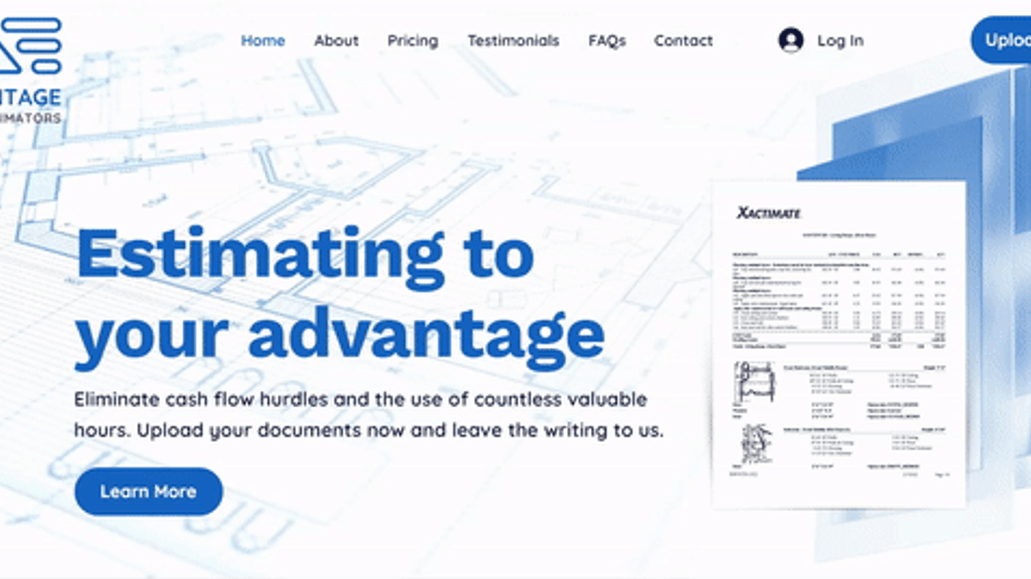 Advantage Estimators: Online estimation services with document submission and email automation features.