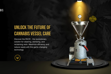 Cannabis Solutions: Advanced website design for a cannabis equipment manufacturer with an ROI calculator.