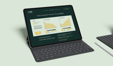 Ambrosetti Asset Management: Sito vetrina con un grande studio di identità visiva e rebranding. Infografiche, illustrazioni e animazioni valorizzano il sito e lo rendono unico.