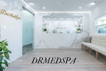 DrMedSpa in San Mateo, CA: Website design, brand support, visuals (photos and images). 