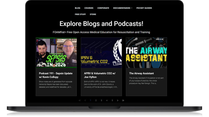 FOAMfrat Wix Studio Medical Course Site: Fully-Responsiveness, e-Commerce enhanced, EMT/Paramedic education certification website built on Wix Studio and customized :)