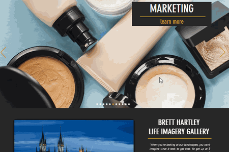 Brett Hartley: Photography Website
Ecommerce
Booking Services