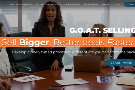 G.O.A.T. : Branding l Website l Integrations 