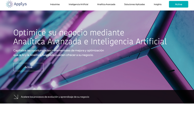 Applys: Analítica Avanzada e Inteligencia Artificial