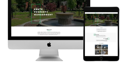 Kente Property Management: We worked with a Property Management company to tailor make a website that allowed them to easily post properties and take rental inquiries as well as advertise to rental owners who want them to manage their property. We also did their SEO which resulted in receiving over 830 visits to their site in the first 30 days.