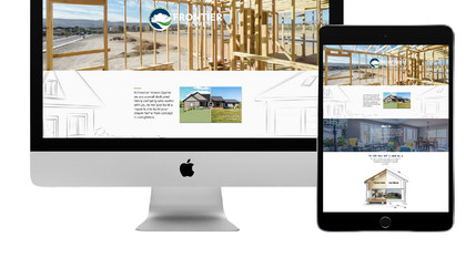 Frontier Homes: We worked with a custom home builder to create a website that showed off the houses they build as well as give people housing plans they can view. This way they can contact the home builder to get their dream home designed and built. Since building the website they have received a large amount of traffic and have designed and sold multiple houses within a few short months.