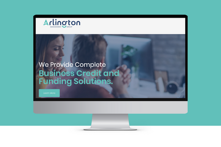Arlington Management Group: Web Design, Brand Development, Logo Design