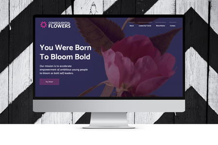 Consequential Flowers: Web Design, Brand Development, Logo Design 

