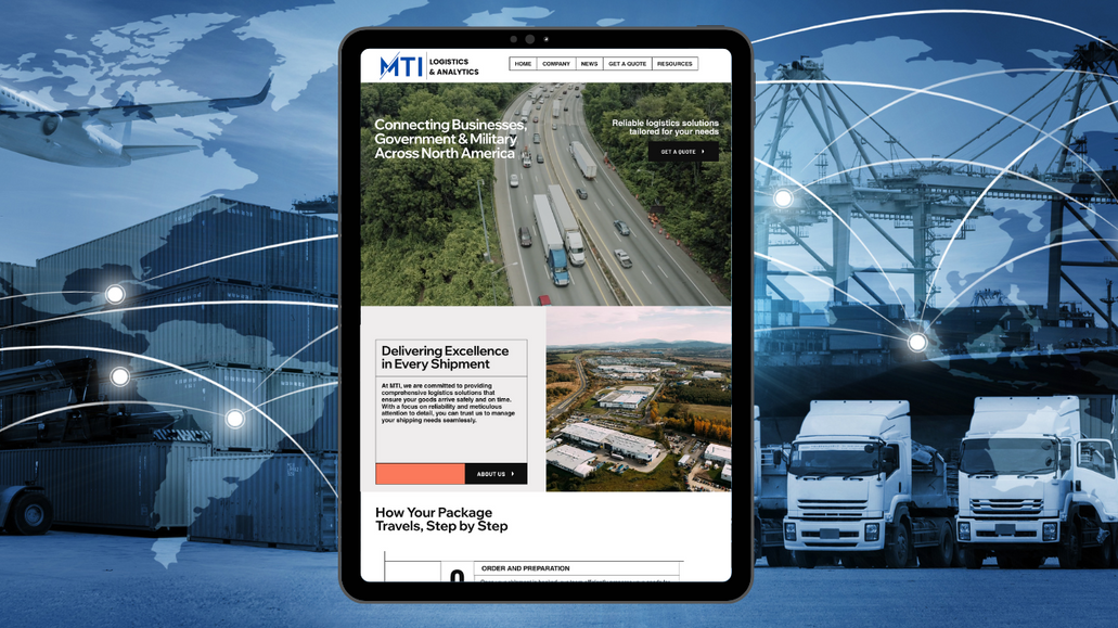 MTI Logistics – A Rapid Site Launch with Custom Content: MTI Logistics needed a fast, professional web presence—and I delivered a fully customized site in just 3 days. Using a premium Wix template as the base, I tailored every section to fit the company’s logistics expertise and commitment to reliability.

From rewriting content to match the brand’s tone, to adjusting layout and visuals for clarity and impact, this site was transformed into a polished, easy-to-navigate platform for potential clients and partners. The final result: a clean, confident site that communicates trust, speed, and efficiency—just like MTI Logistics itself.

This project shows how even template-based sites can feel fully custom when backed by thoughtful strategy and strong creative direction.