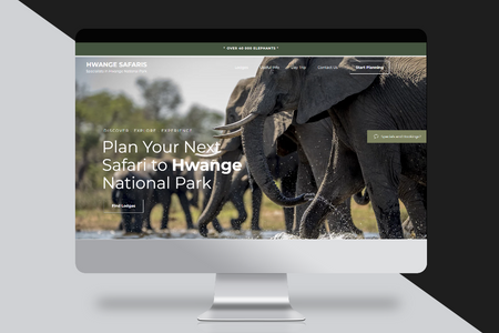 Hwange Safaris: Website Design
