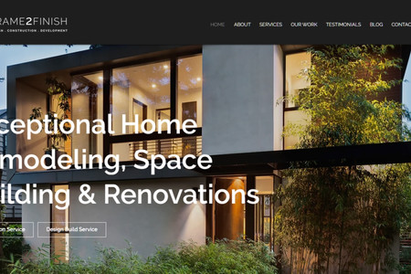 Frame 2 Finish: Brand and Website Design
Home remodeling, space building and renovations company in Los Angeles