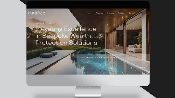 Kuts & Co: Brand and Website Design