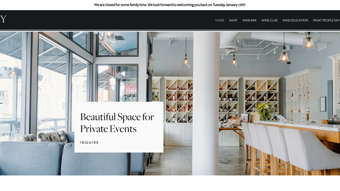 Colony Wine Merchant: I designed and currently manage this eCommerce site for a local wine retailer in Orange County, CA.