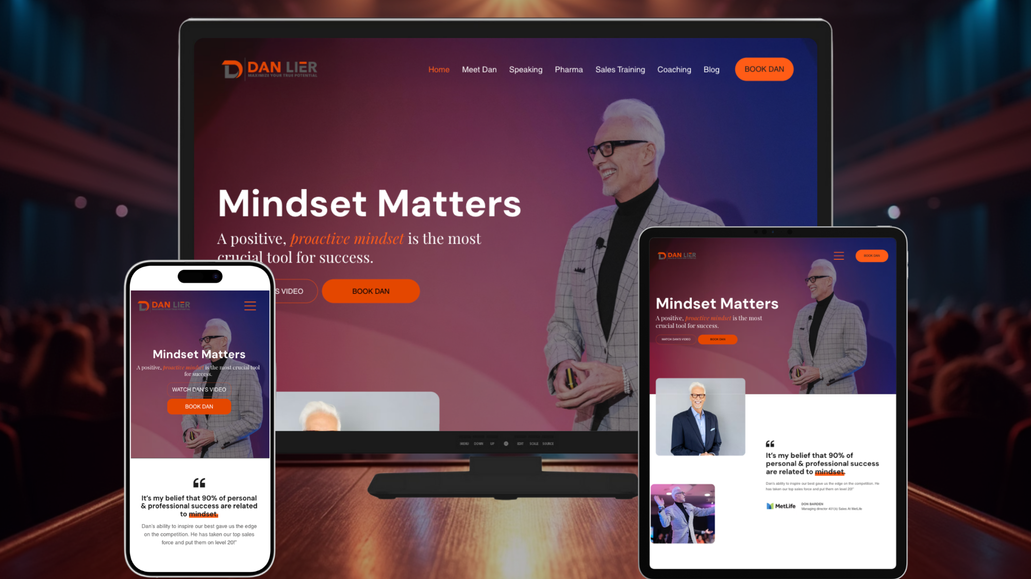 Dan Lier: In this project, we developed a conversion-focused, visually refined website. Every element was intentionally designed to guide users, improve engagement, and drive action. We aligned the design with the brand’s positioning to elevate credibility and stand out in the market. The result is a high-performing digital presence built to turn traffic into real business.