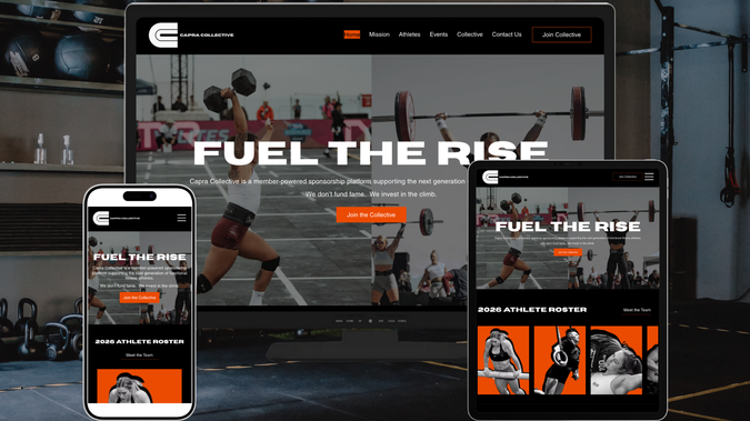 Capra Collective: In this project, we developed a conversion-focused, visually refined website. Every element was intentionally designed to guide users, improve engagement, and drive action. We aligned the design with the brand’s positioning to elevate credibility and stand out in the market. The result is a high-performing digital presence built to turn traffic into real business.
