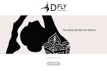 D Fly Fitness Studio: Aerial Yoga Studio with multiple locations required a website to support their fast growth, maintain separate financial accounting records, and manage 100% of their class booking, subscription plan management and sales, and eCommerce sales. Wide adoption of the Wix Spaces mobile app and its community-building functions also contributed to the site's success.