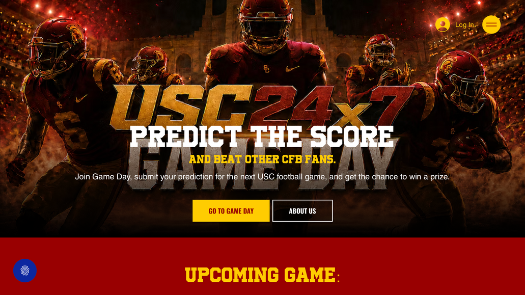 USC24x7.COM: USC24x7 is a community website intended for fans of the University of Southern California (USC) college football team. The website was originally built using Wix in 2020 using the traditional Wix Editor and included an active Blog, a community forum for Site Members, and a unique “Game Day” entertainment feature where Site Members try to guess the final scores of the season’s games, with a final, overall winner being declared at the end of the season.

The site owner wanted to migrate the site to the new Wix Editor X platform to create a fully responsive website for their community members – maintaining all current site functionality. The site is rich with video and image content in addition to the Blog and Forum areas, and having a fully responsive design would enhance the user experience.

We started the project by first designing a Migration Preparation Plan that included a review of all existing page objects and custom Velo code to identify any objects that were not supported by Editor X. (Since Editor X is a newer Wix Platform, some of the existing page objects were not supported.) These unsupported page objects and associated code were then replaced and the revised pages fully tested.

We then completed a full review of the custom “Game Day” code to identify and resolve bugs, errors, and functionality that did not perform as intended. Data for Game Day is maintained in five custom Wix Collections which are maintained by the Game Day page and event-triggered code. Together, the custom code and custom Collections insure the integrity of all input data entered by the Site Members and the ranking data calculated during the actual game play.

With the Migration Preparation Plan fully complete, we finally turned our attention to the actual migration of the site content to the Editor X version of the site. The design of each page was adapted for a fully responsive website with three breakpoint sets, insuring an optimum user experience regardless of the visitor’s device type.