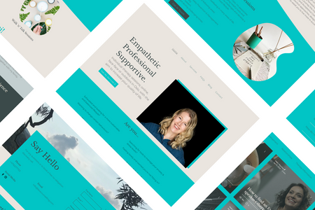 Leva Counselling: This lovely client needed a fresh look to her website. Overall, she was happy with the content and the colours of blue, but wanted to define her colour palette a little more and create a more modern, friendly website. 

I think we achieved just that! 