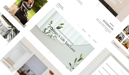 Silvana Home Design: Silvana needed a website to display her two types of services: personal styling and interior design/home styling. We also included a bespoke enquiry form for each service, as well as a blog feature and FAQ section. 
