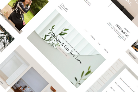 Silvana Home Design: Silvana needed a website to display her two types of services: personal styling and interior design/home styling. We also included a bespoke enquiry form for each service, as well as a blog feature and FAQ section. 