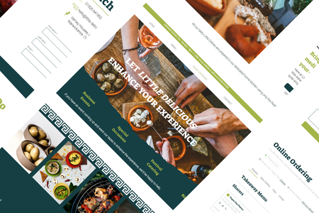 Little Delicious: These clients were setting up a brand new tapas delivery business, and needed a brand new website to showcase their food as well as provide an online ordering source for clients. It was a full designed, based on their branding, with Wix Restaurants integration to take clients from choosing tasty food, paying and getting it delivered to their door! 