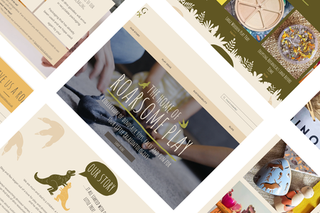 Steg And Rex: This amazing company needed a full redesign of their e-commerce website. They had a really beautiful brand established on their Insta, and needed the aesthetics and feel to match. It was a really fun design to build! 