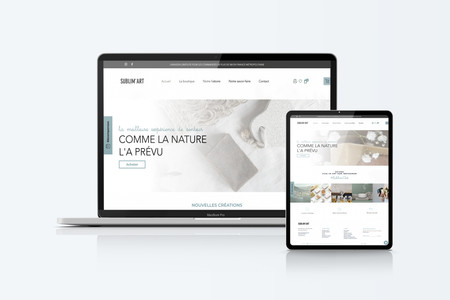  SUBLIM'ART: E-shop 