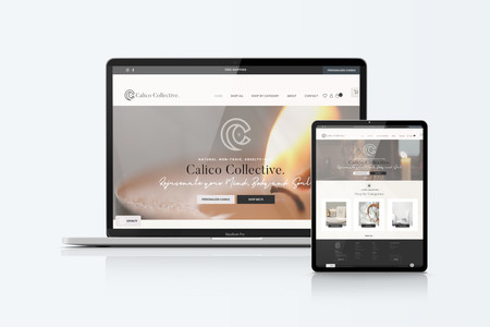 Calico Collective: Logo & E-shop Design